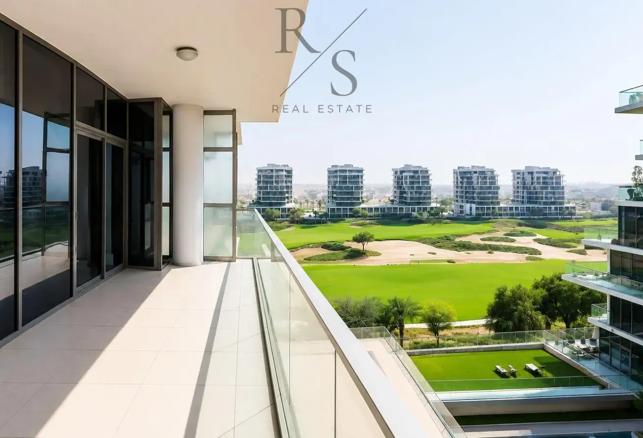 2BR + Maid | High Floor | Golf Course View