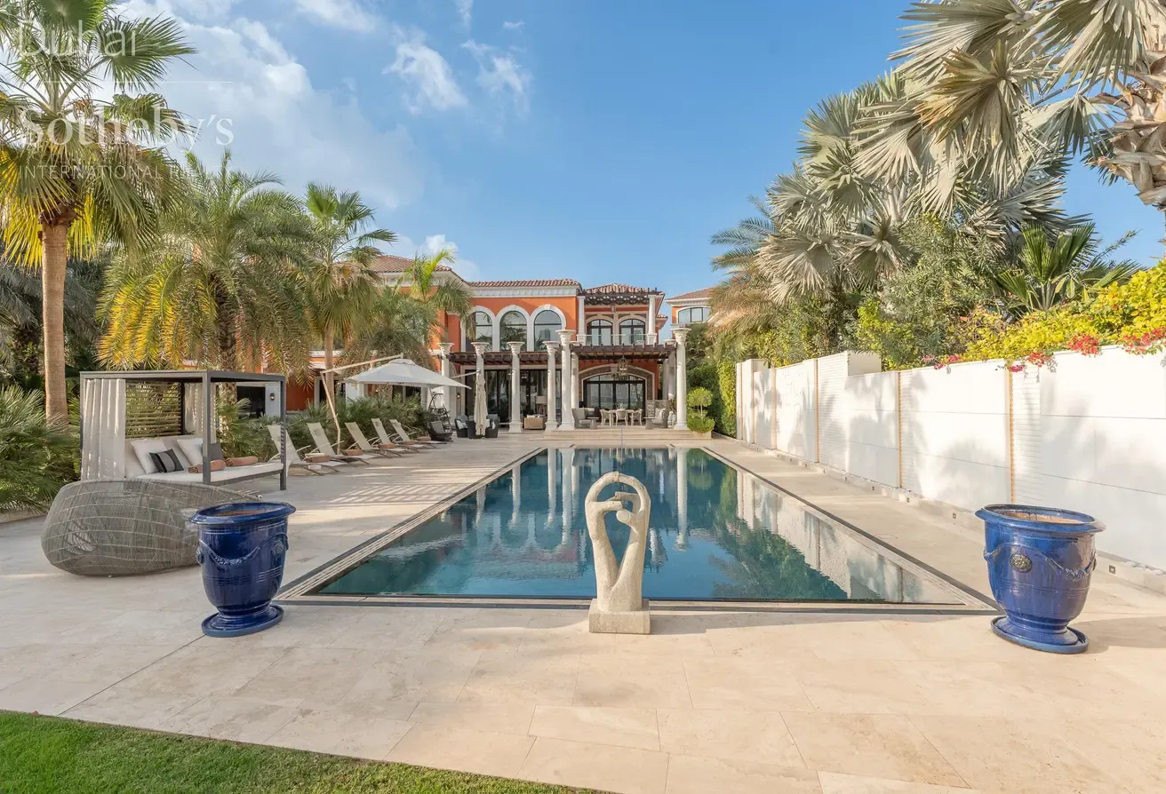 Mediterranean Waterfront Villa on Palm Jumeirah