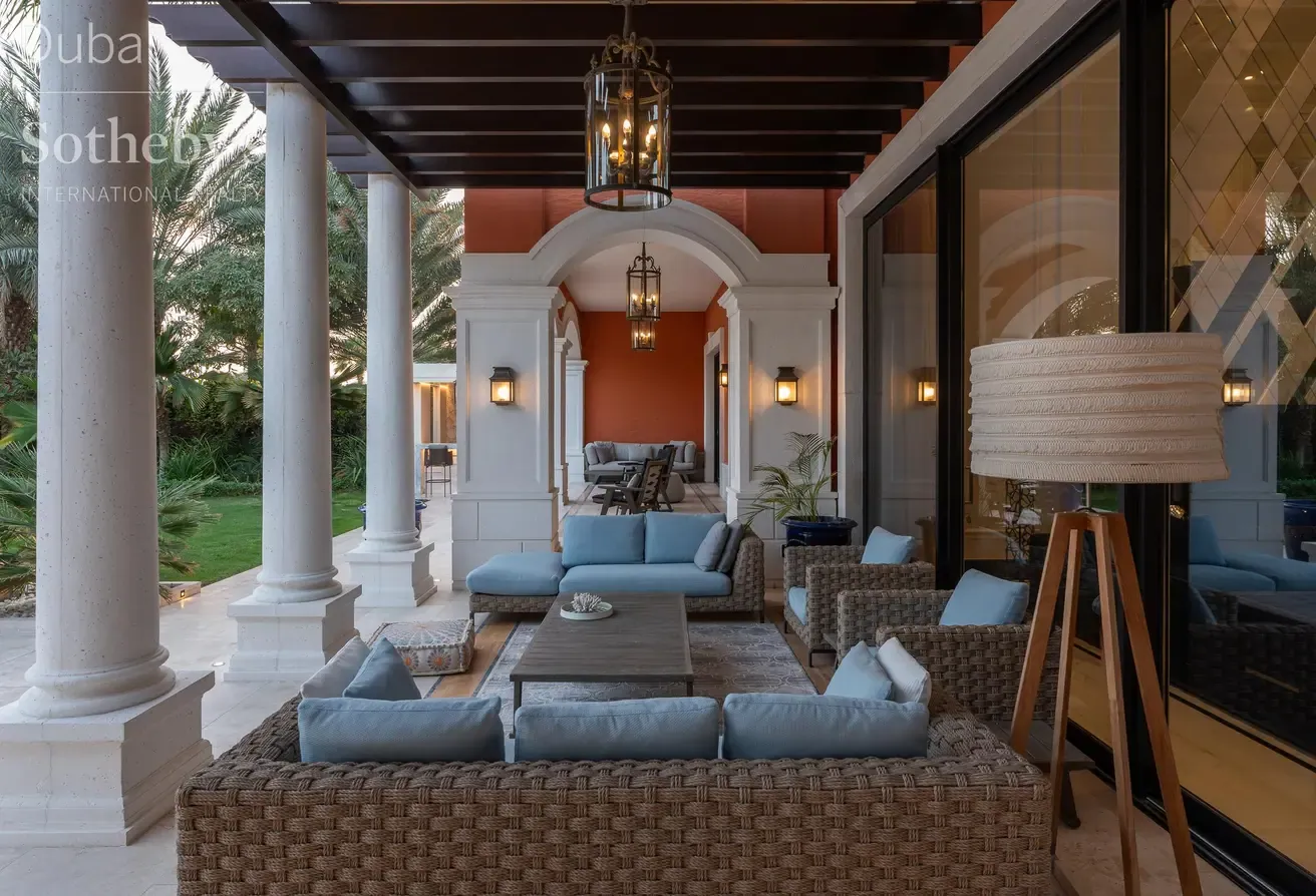 Mediterranean Waterfront Villa on Palm Jumeirah