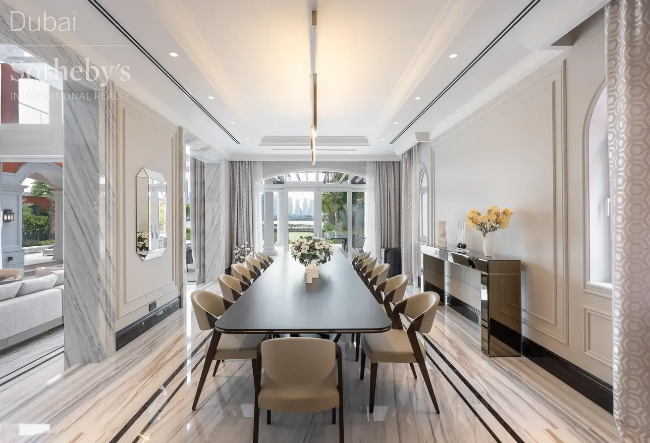 Furnished Beachfront Villa with Custom Interiors
