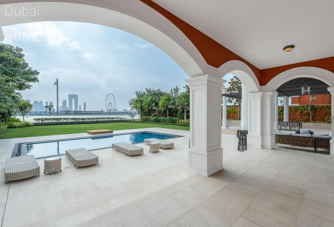 Furnished Beachfront Villa with Custom Interiors