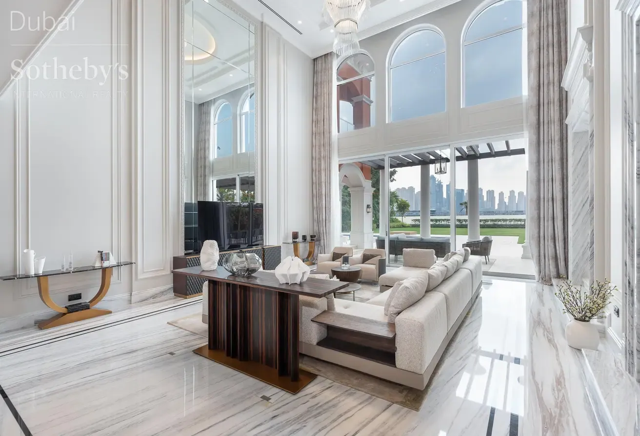 Furnished Beachfront Villa with Custom Interiors