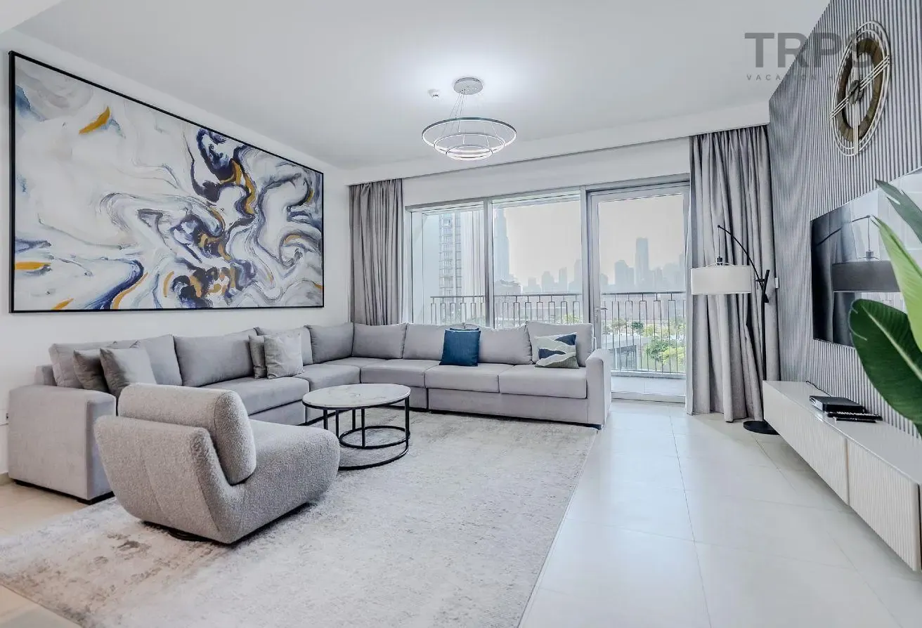 Premium 3BR + Maid | Iconic Burj View | Furnished