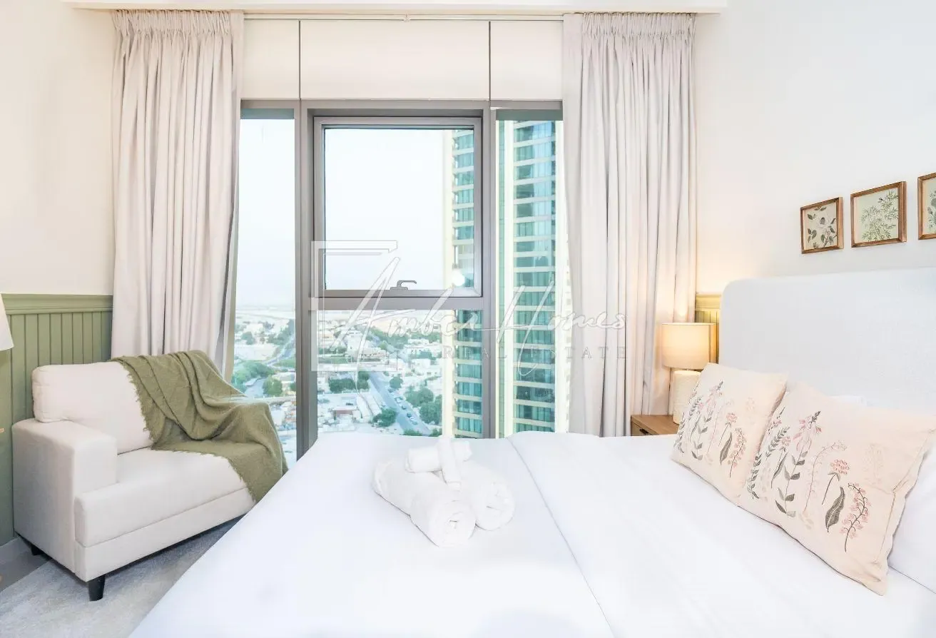 3BR + Maid | Burj Khalifa view | fully furnished