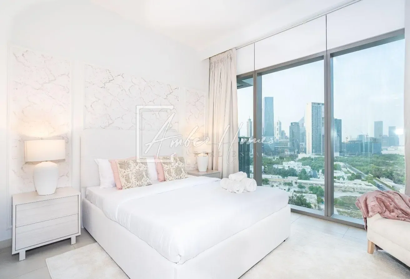 3BR + Maid | Burj Khalifa view | fully furnished