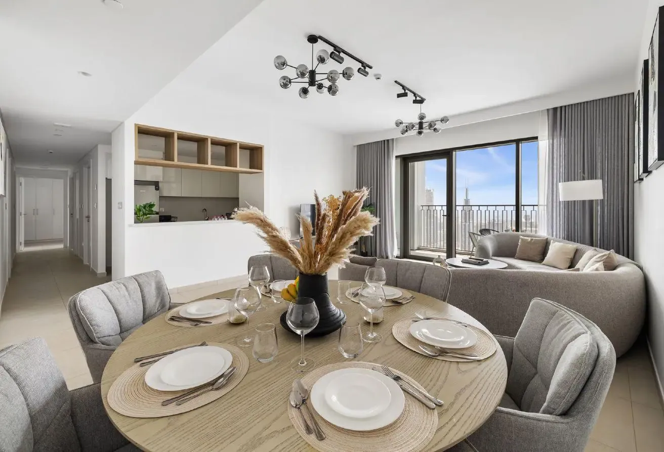 Brand New 3BR | Full Burj Khalifa | Fountain View