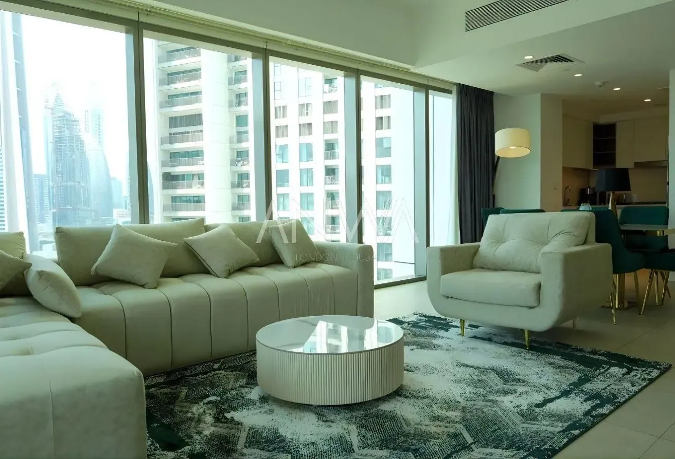Spacious 3BR | Burj Khalifa & Dubai Mall View