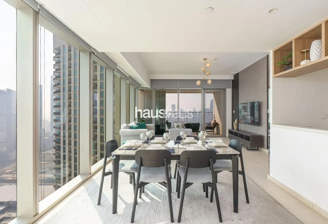 Burj Khalifa View | Maid’s Room | Spacious 3BR