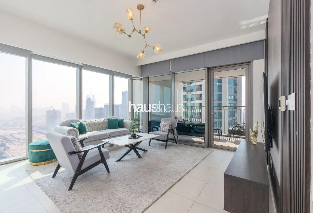 Burj Khalifa View | Maid’s Room | Spacious 3BR
