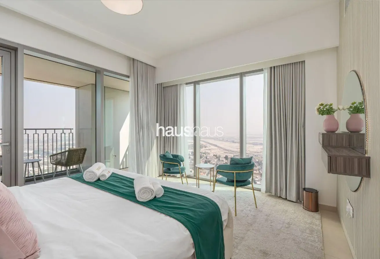 Burj Khalifa View | Maid’s Room | Spacious 3BR