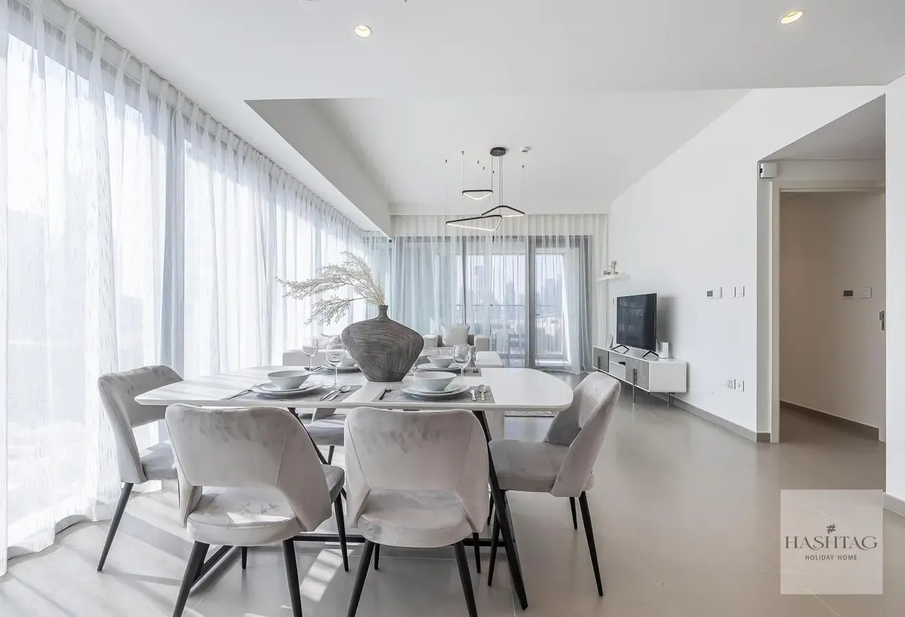 3 bedrooms plus maid room I Burj Khalifa view