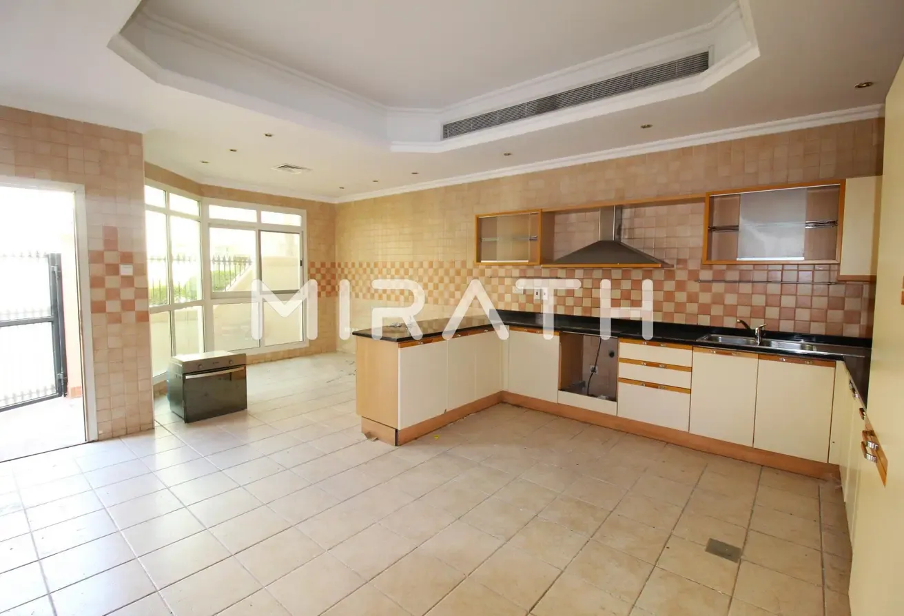 Well Built 4BR Villa with Private Garden | Pool