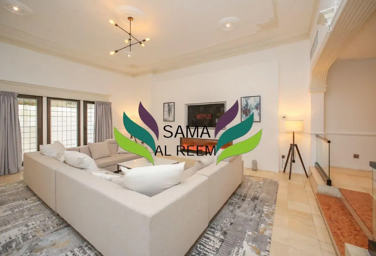 Upgraded | 4 Bed + Maid Compound Villa| Furnished
