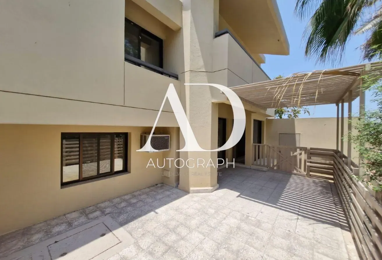 Spacious 4 BR+Maid Villa |Shared PoolTennis Court