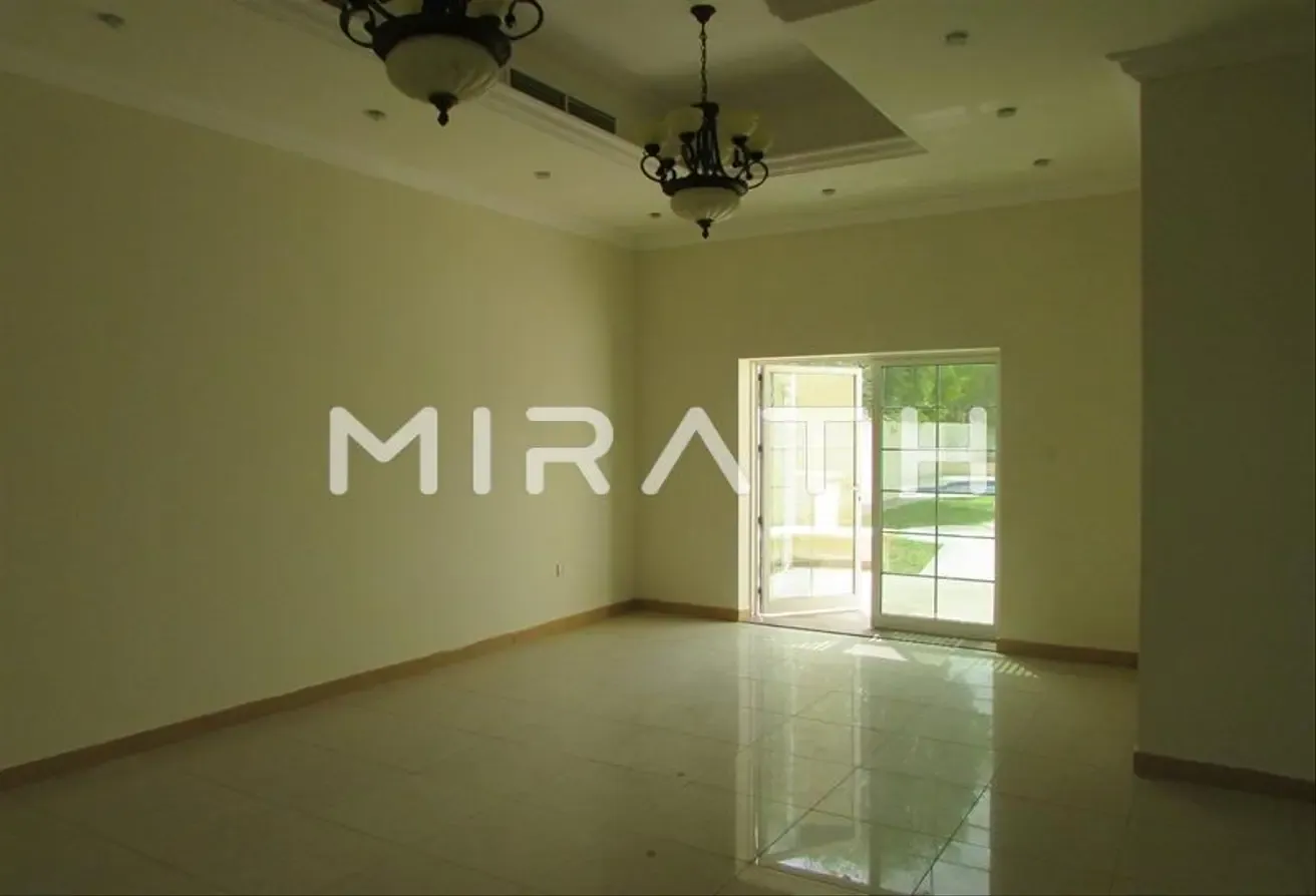 Bright 4BR Compound Villa | Shared Pool | Garden