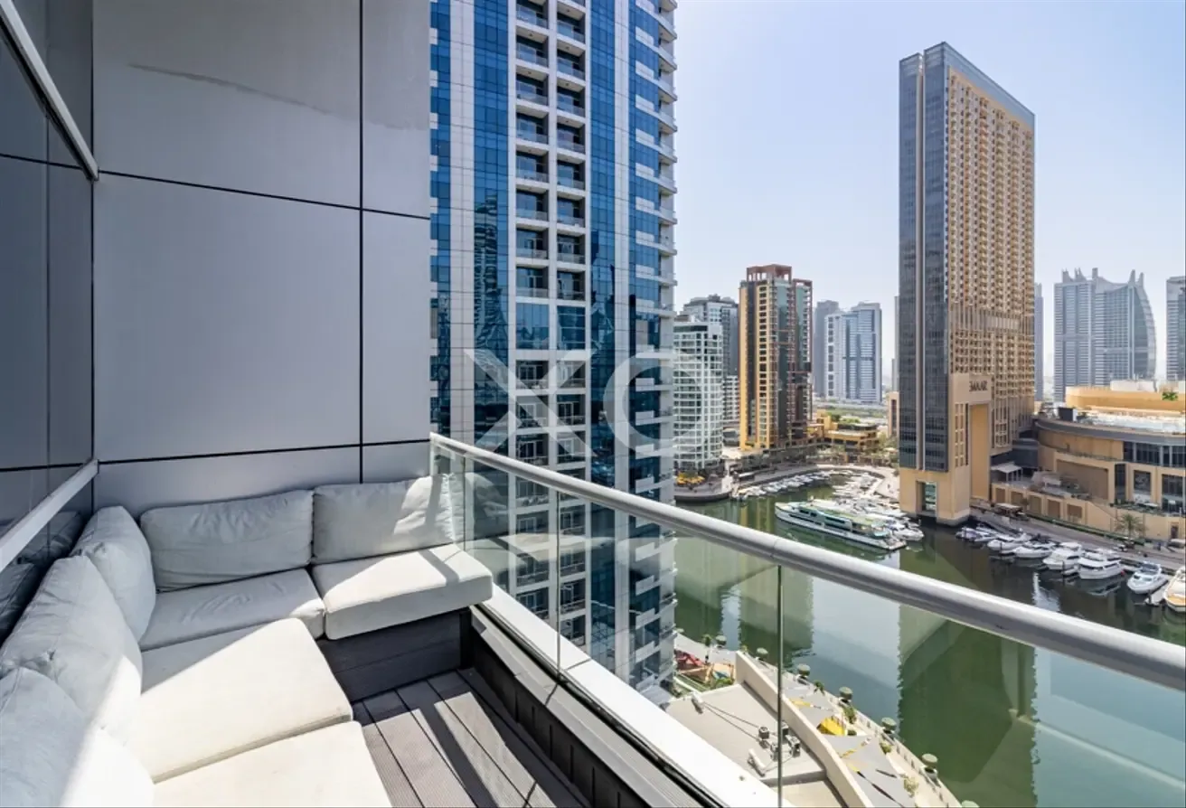 Rare Layout | Full Marina View | Furnished