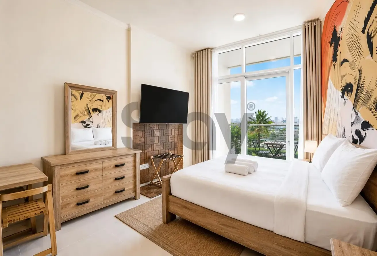 Furnished Studio | Carson Tower B | Great View