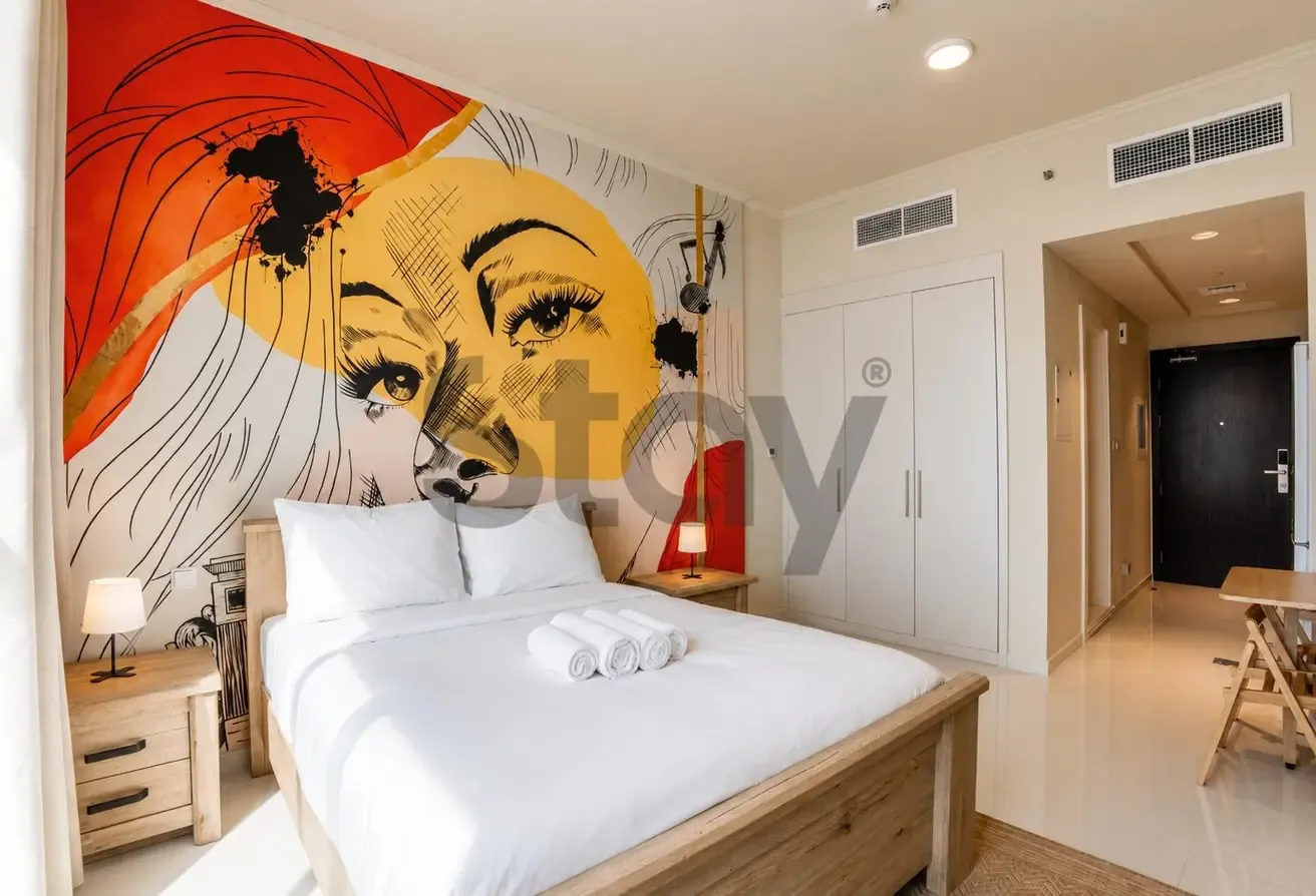 Furnished Studio | Carson Tower B | Great View