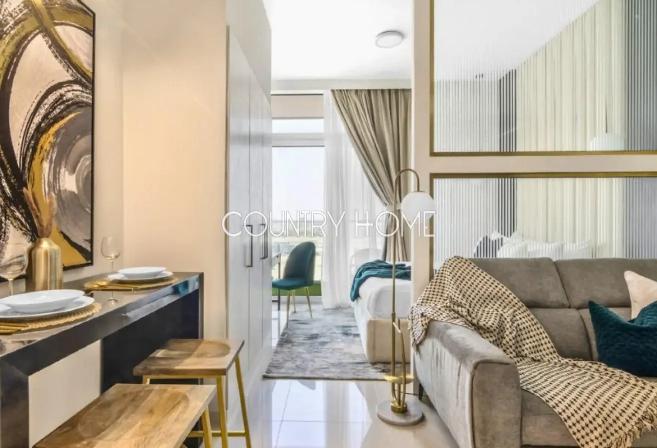 Furnished Studio | High Floor | DAMAC Hills