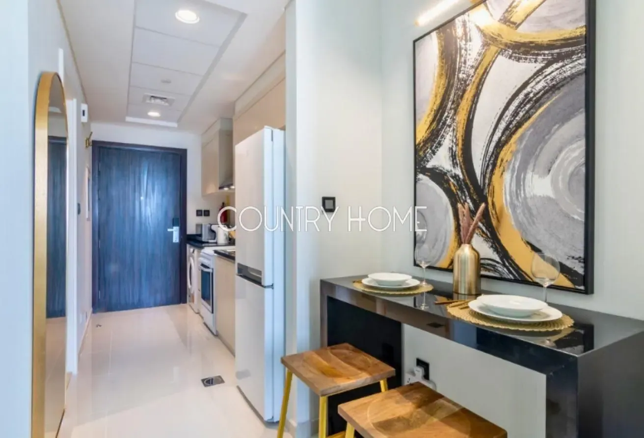 Furnished Studio | High Floor | DAMAC Hills