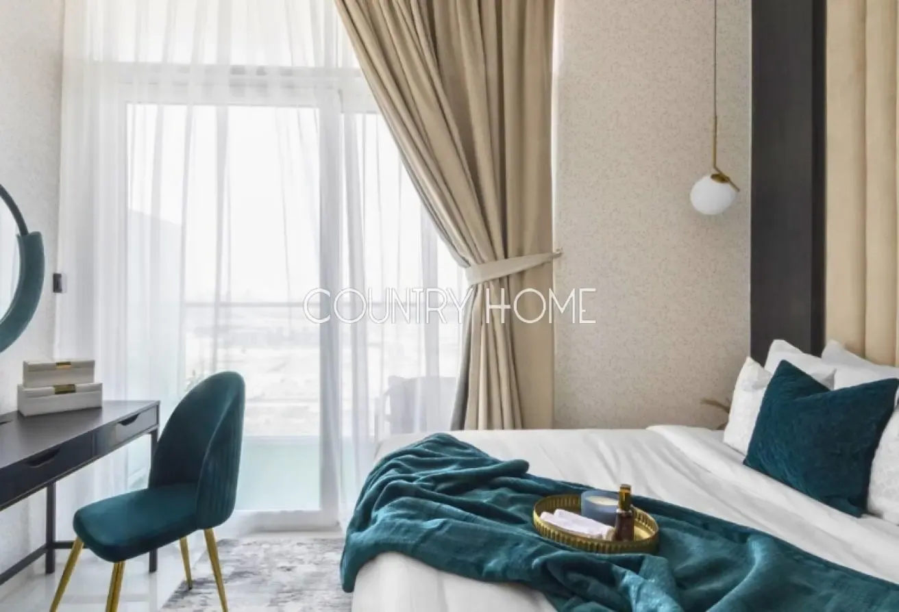 Furnished Studio | High Floor | DAMAC Hills