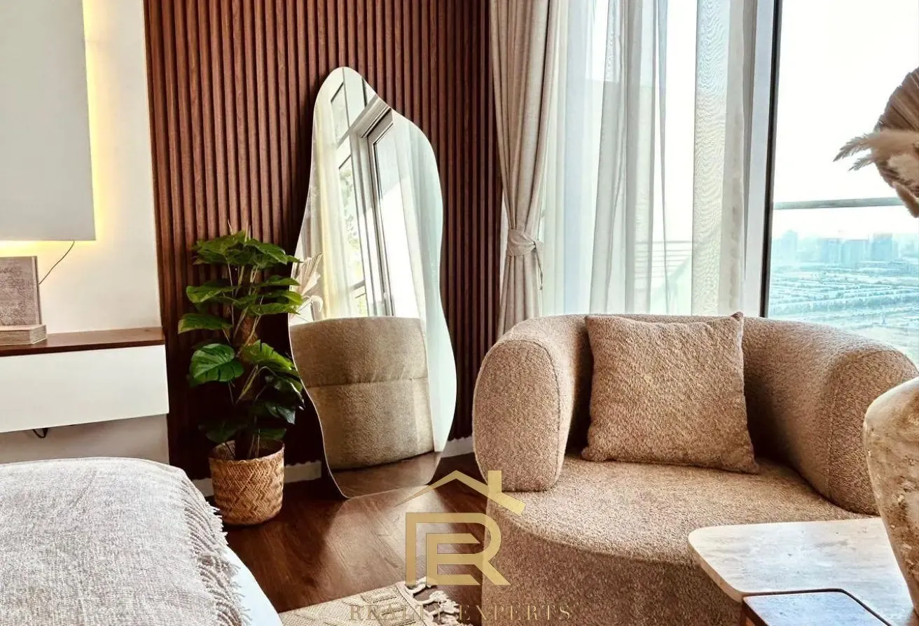 Furnished Studio | Balcony | Golf & City Views