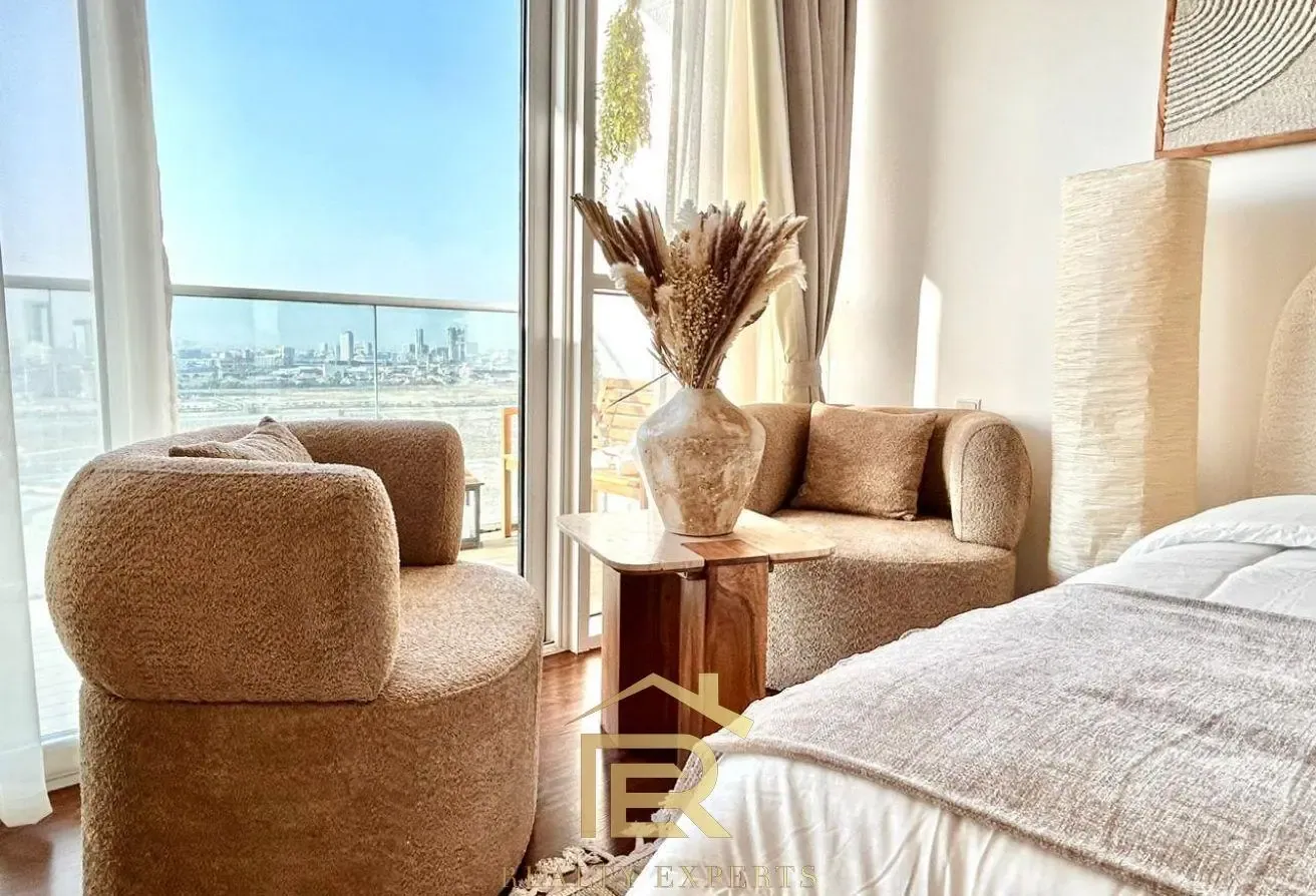 Furnished Studio | Balcony | Golf & City Views