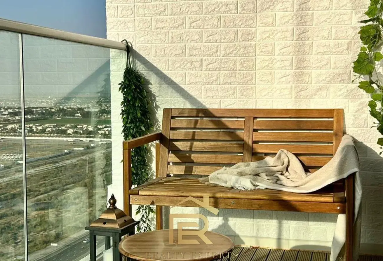 Furnished Studio | Balcony | Golf & City Views