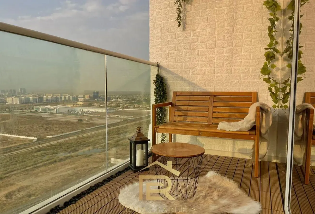 Furnished Studio | Balcony | Golf & City Views