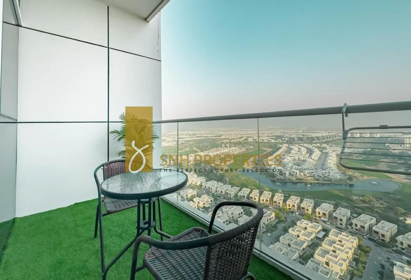 GOLF COURSE VIEW | FULLY FURNISHED | HIGHER FLOOR
