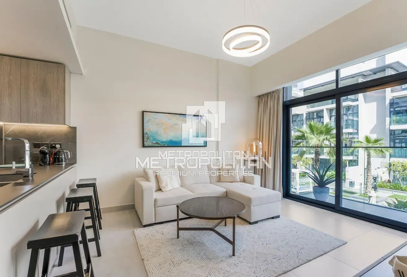 Fully Furnished | Pool View | Bright Residence