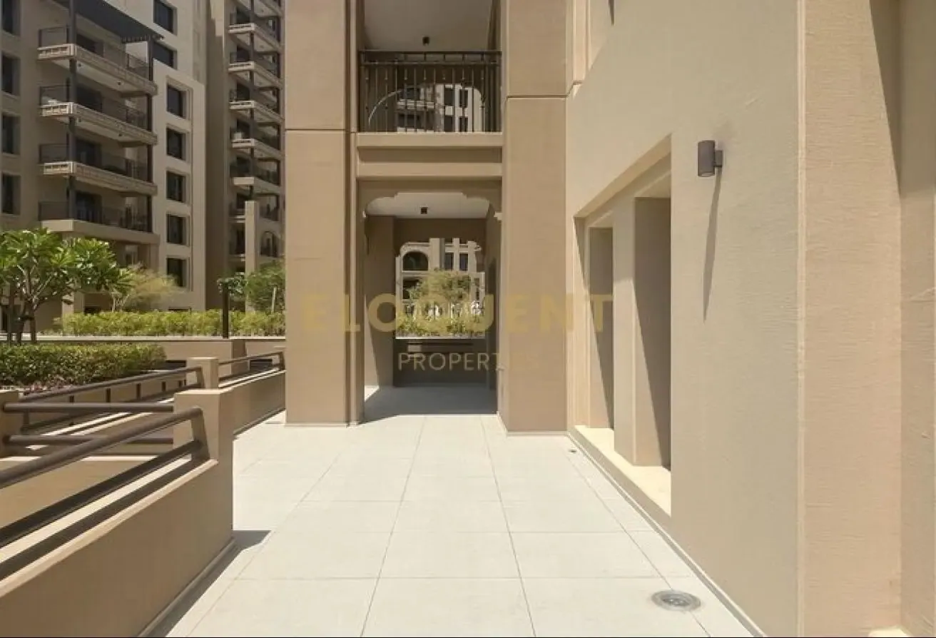 Ground Floor| Corner Unit | Burj Views |Negotiable