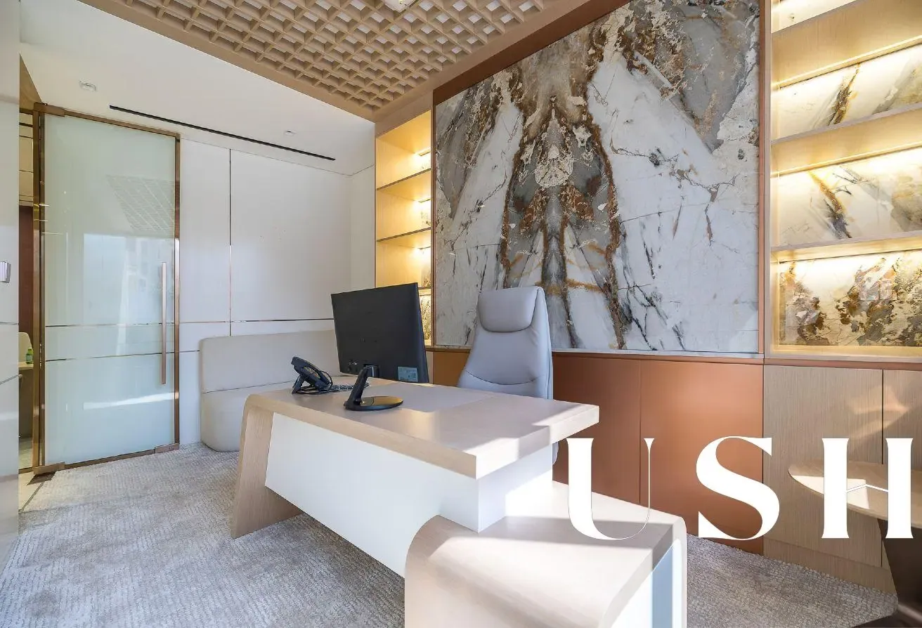 A Grade Furnished Office / Garden View