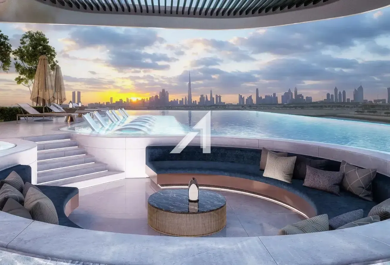 1 BR | Crystal Lagoon and Downtown Dubai View