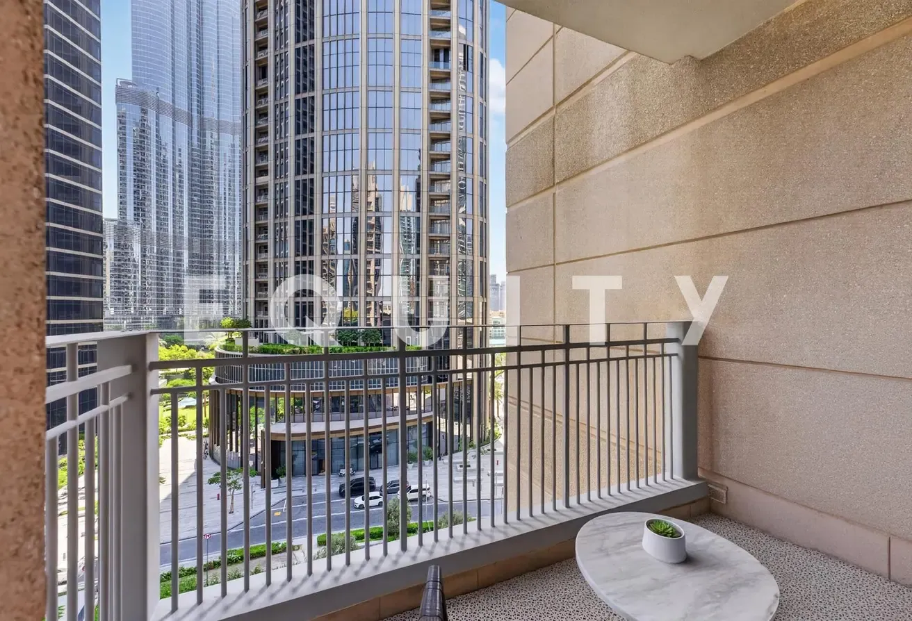 Fully Upgraded | Burj Khalifa View | Vacant