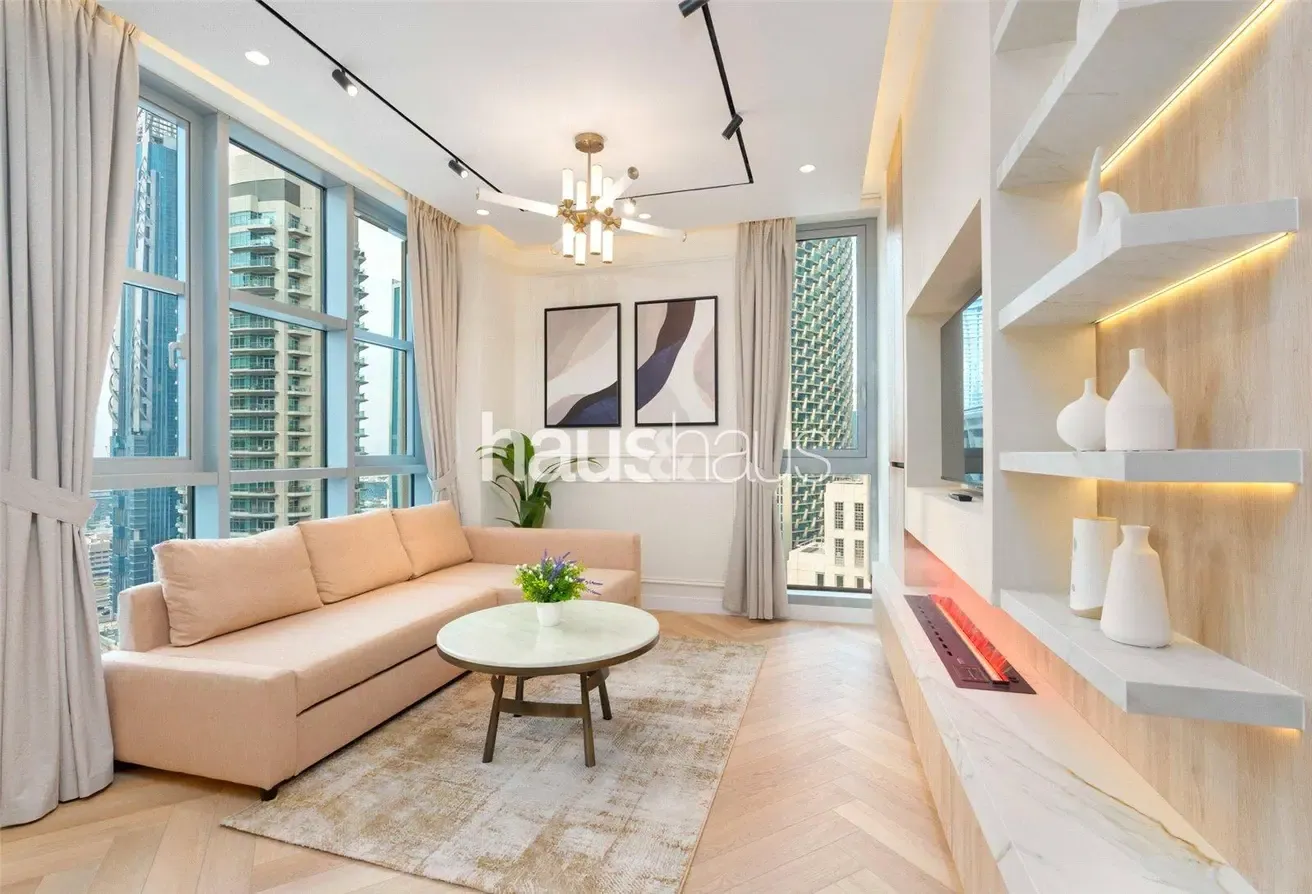 Burj View | Vacant | High Floor | Upgraded