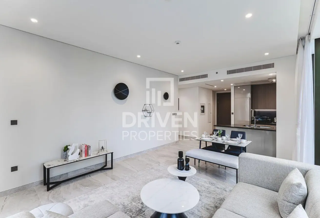High Floor | Canal and Burj View | Furnished
