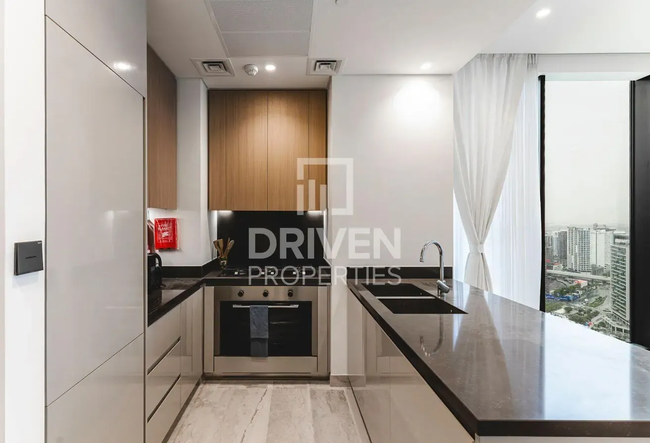 High Floor | Canal and Burj View | Furnished