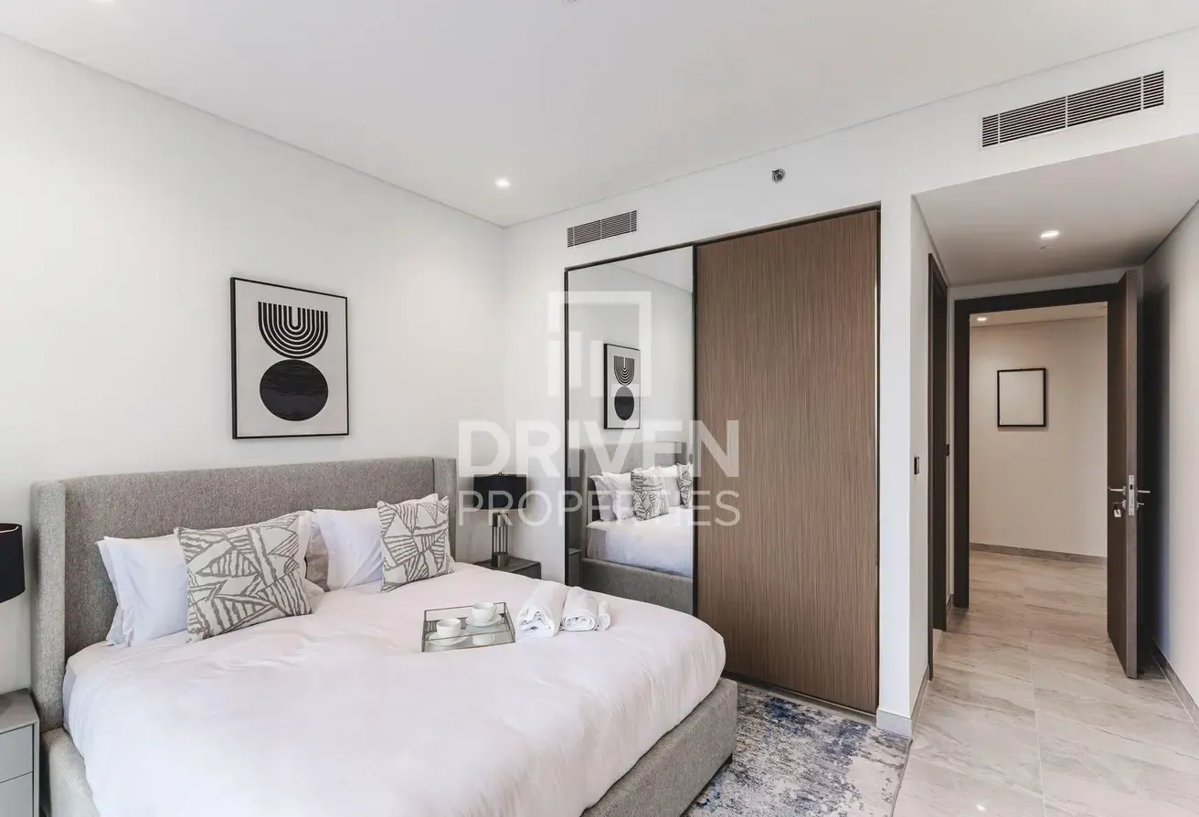 High Floor | Canal and Burj View | Furnished