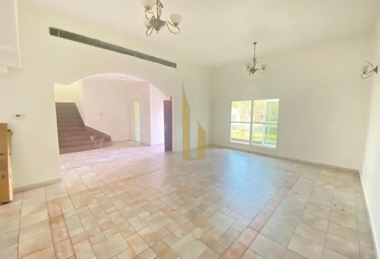 Spacious 4BR Villa l Private Garden l Maids Room