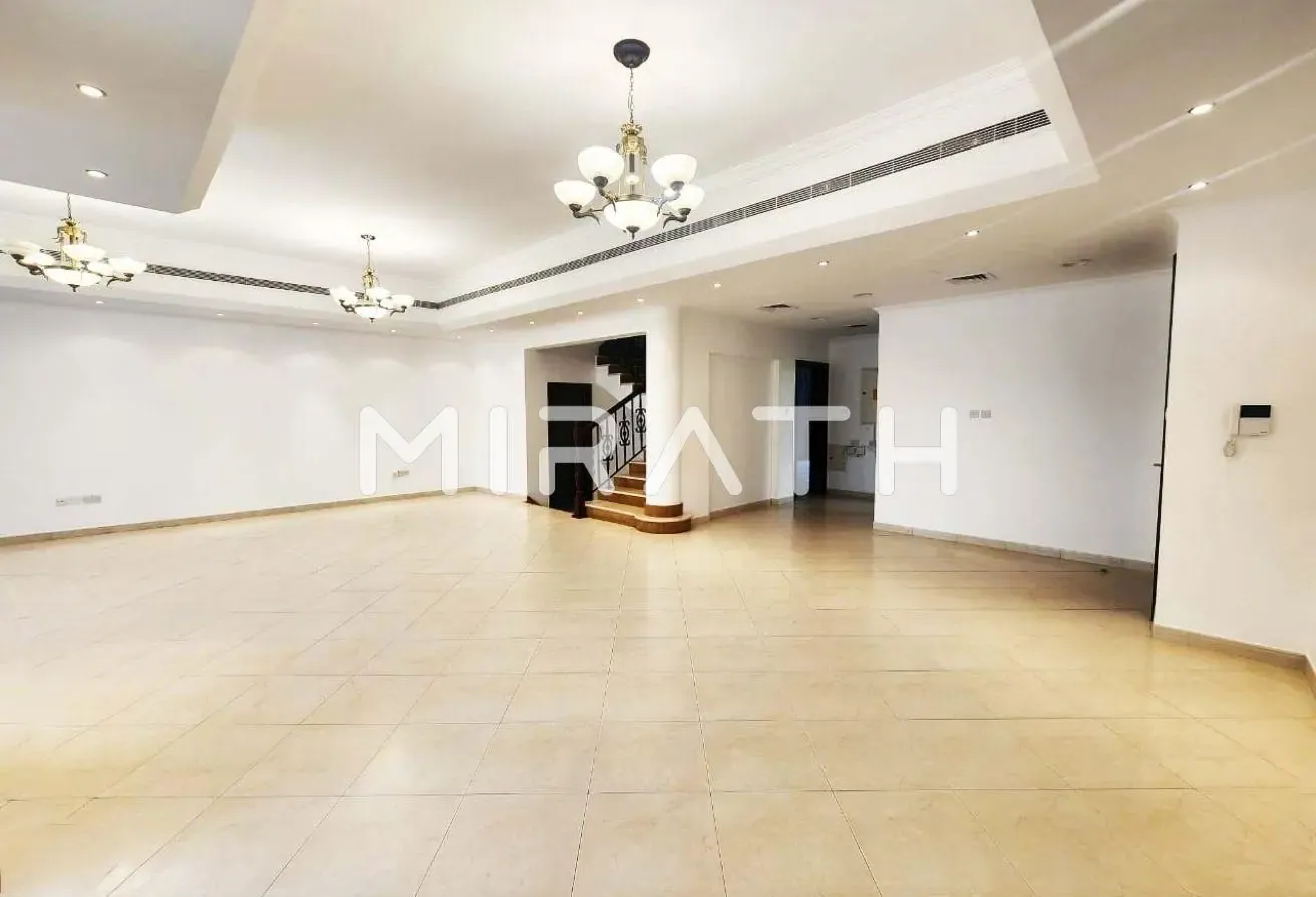 Spacious Compound Villa | Community Pool | Gym