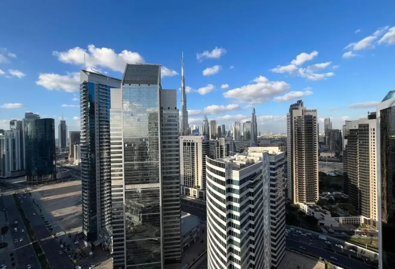 Triple View | Burj Khalifa, Canal & Pool Views