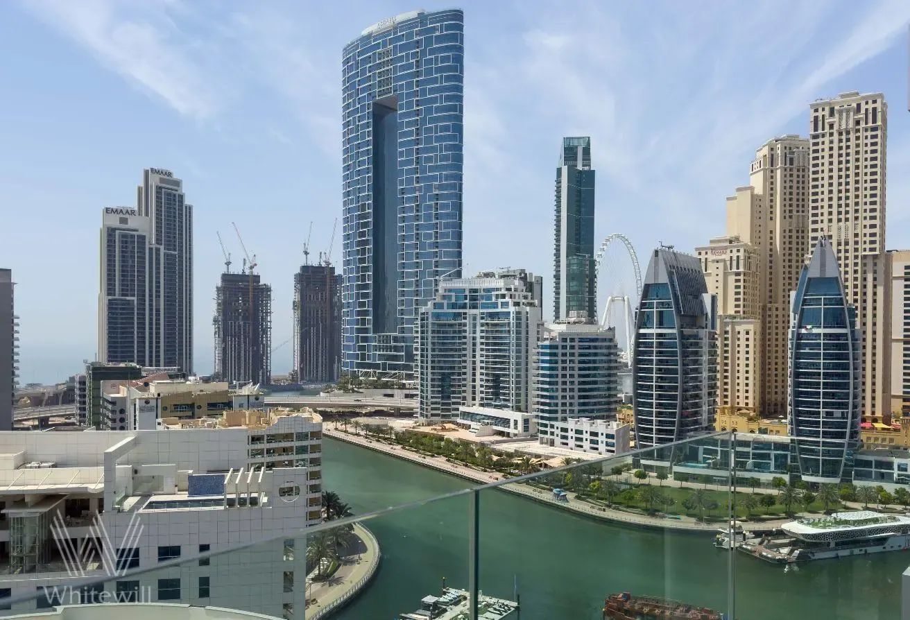 Marina, Canal & Dubai Ain View | Furnished |Vacant