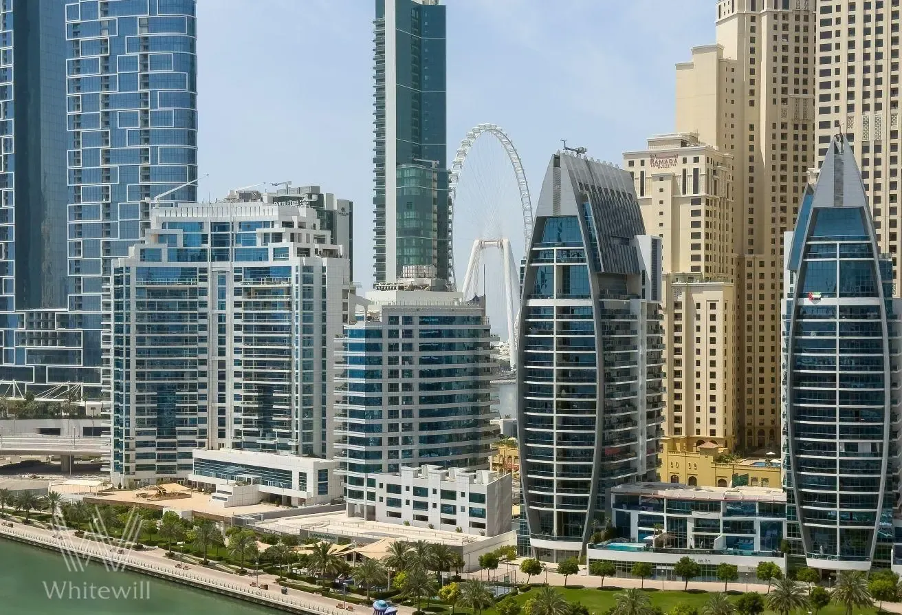 Marina, Canal & Dubai Ain View | Furnished |Vacant