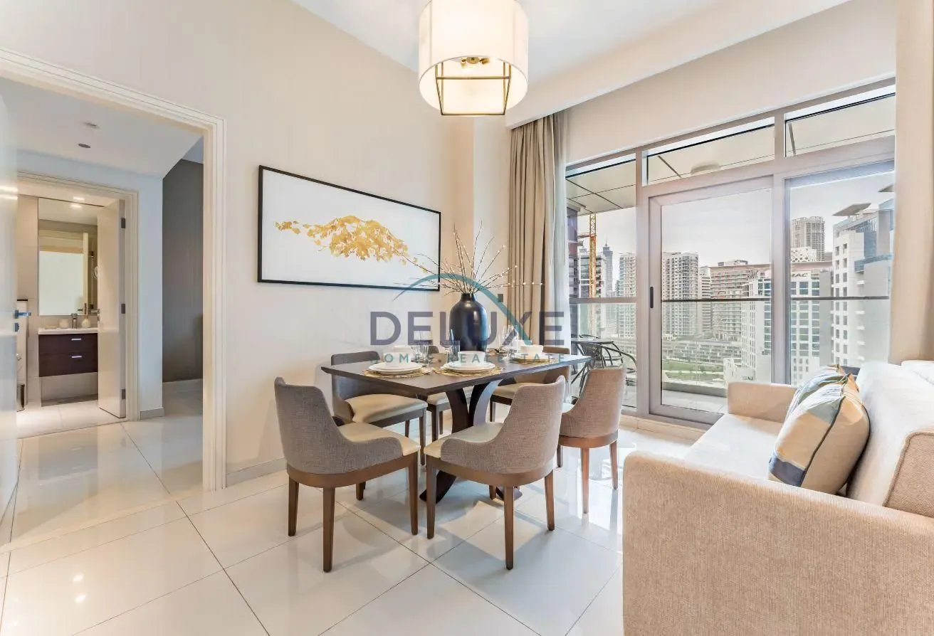 BURJ KHALIFA VIEW | FULLY FURNISHED | 1 SEPT