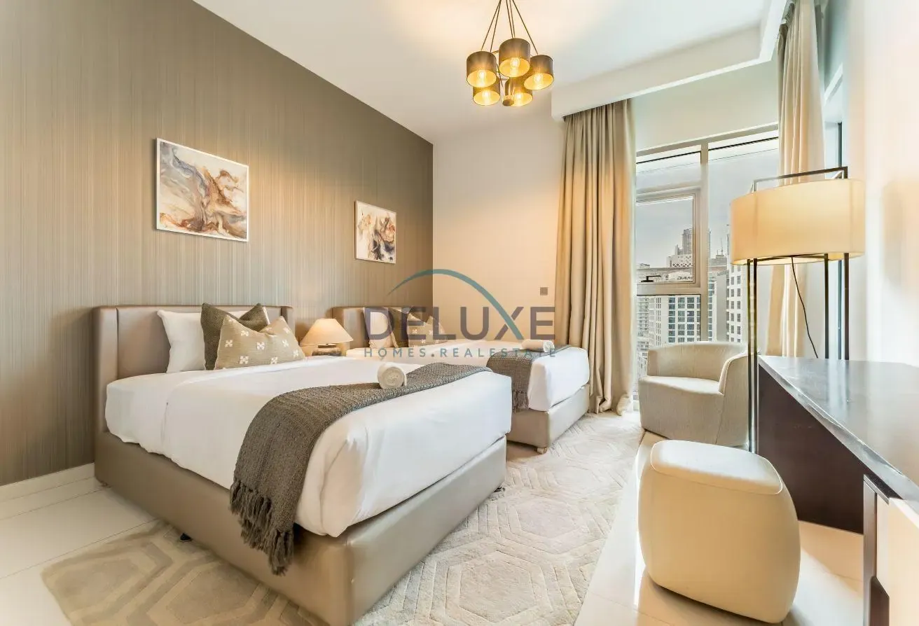 BURJ KHALIFA VIEW | FULLY FURNISHED | 1 SEPT