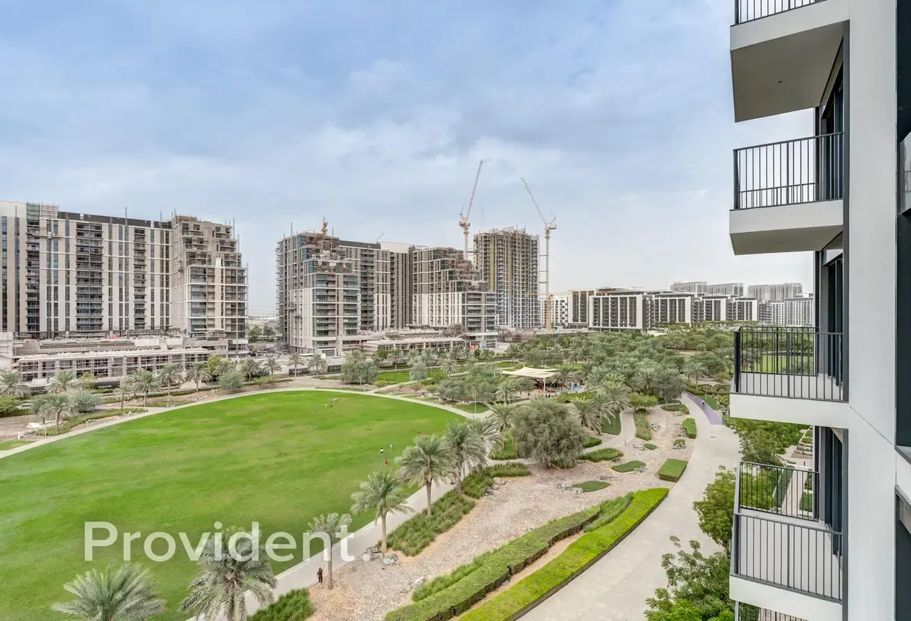 Full Park/Pool View | Bright | Directly on Park