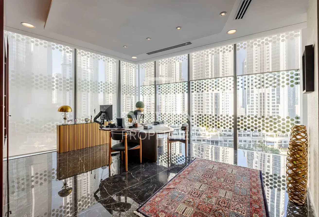 VOT | Burj View | Fitted Office with Bathroom