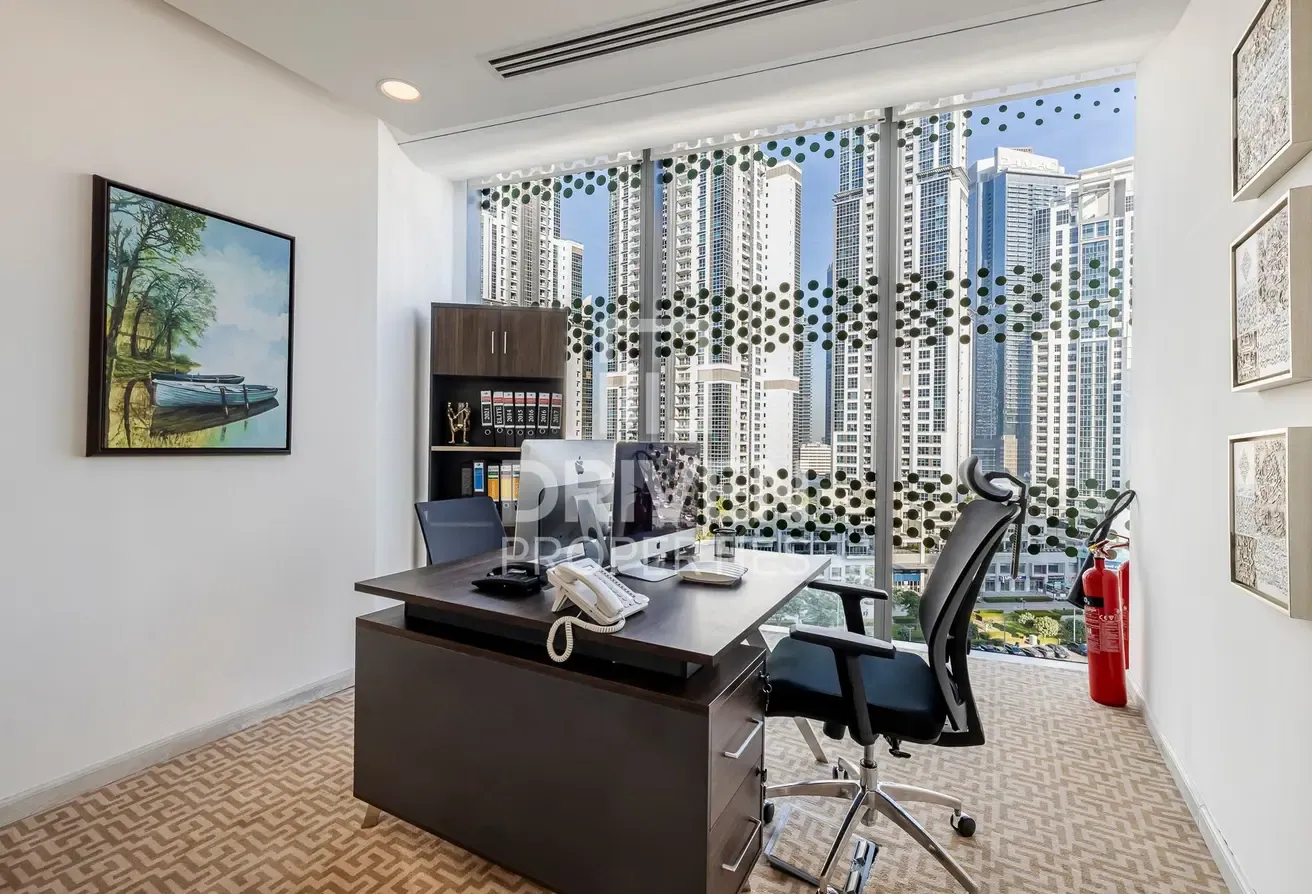 VOT | Burj View | Fitted Office with Bathroom