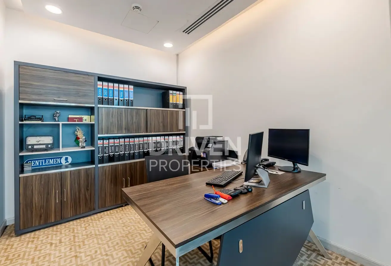 VOT | Burj View | Fitted Office with Bathroom